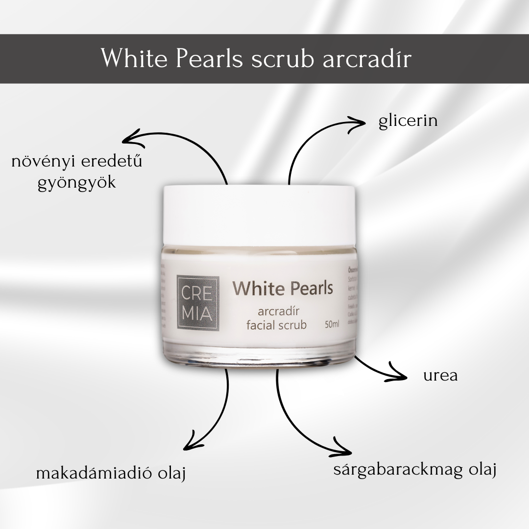 White Pearls scrub arcradír 50 ml - Image 2