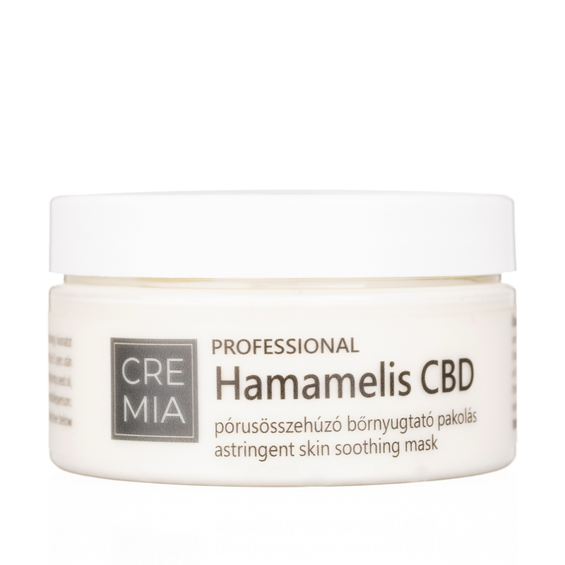 Hamamelis CBD Professional 100ml bőrnyugtató pórusösszehúzó pakolás